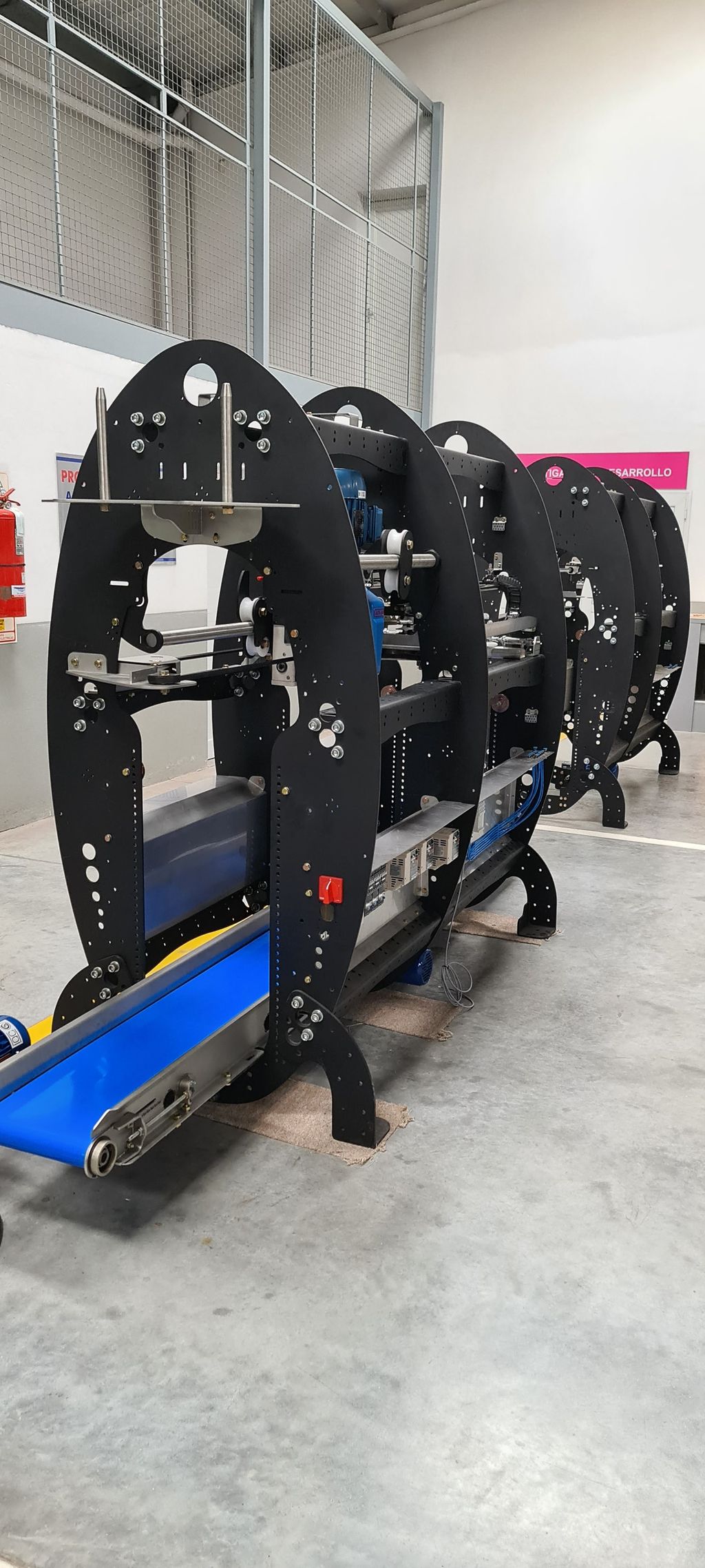 Cinta transportadora de salida de la pesadora automática Camet